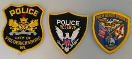 LOT 3 POLICE    AUFNÄHER / Stickers / Badges